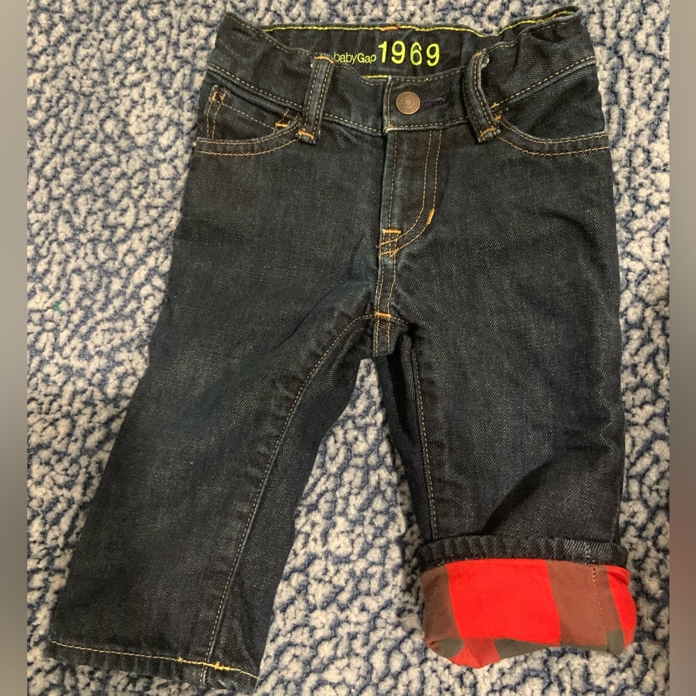 Baby Gap lined jeans